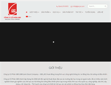 Tablet Screenshot of gbs-jsc.com